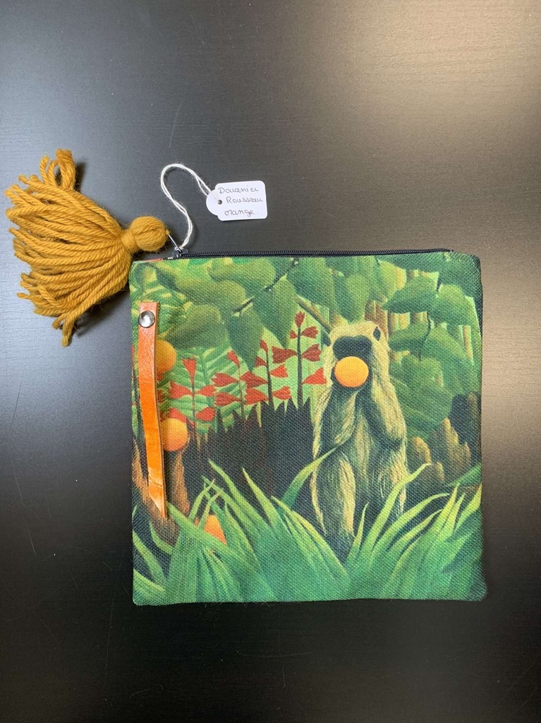 Trousse " Douanier Rousseau Orange "