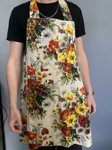 Tablier " Japonais Fleurs "